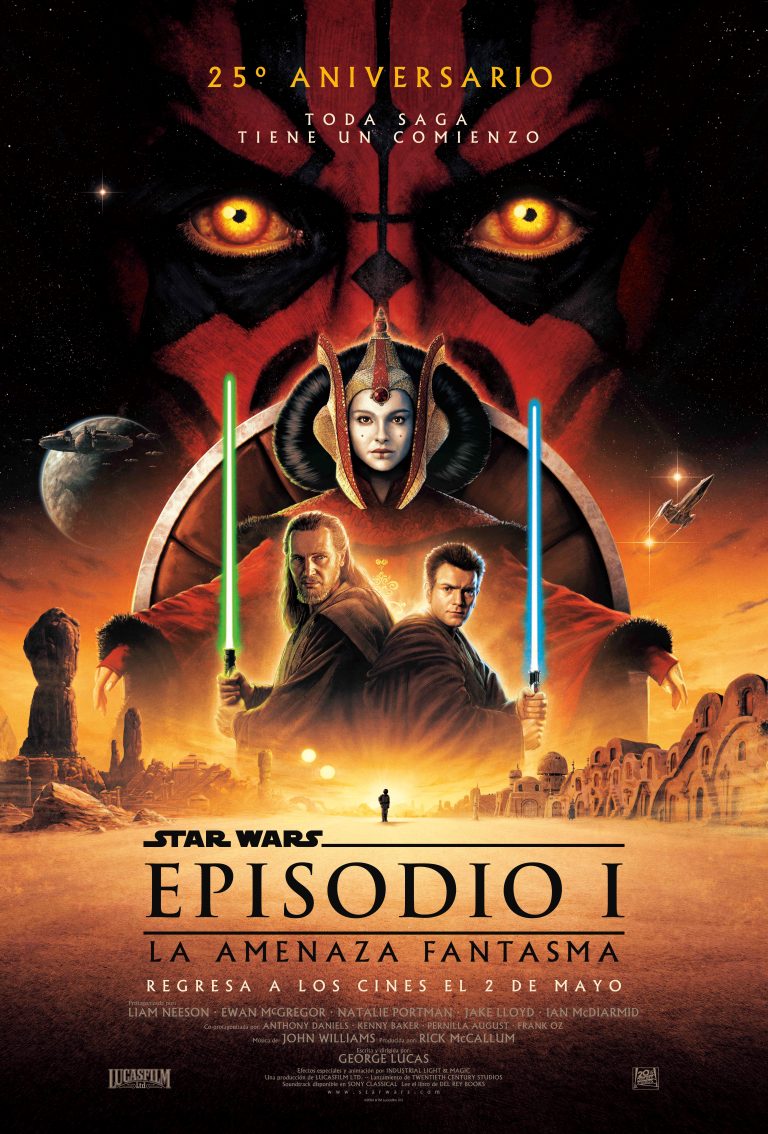 Lucasfilm Celebra el 25 Aniversario de Star Wars La Amenaza Fantasma Episodio 1