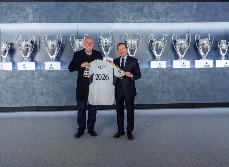 Grupo AJE y su Marca VOLT se Convierte en el Nuevo Patrocinador Regional del Real Madrid