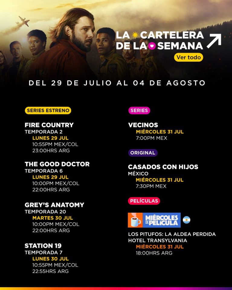 En Agosto, Sony Channel Trae una Programación que Llevará las Emociones al Límite