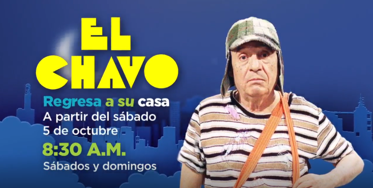 El Chavo, Regresa a su Casa, el Canal RCN, a Partir del Sábado 5 de Octubre