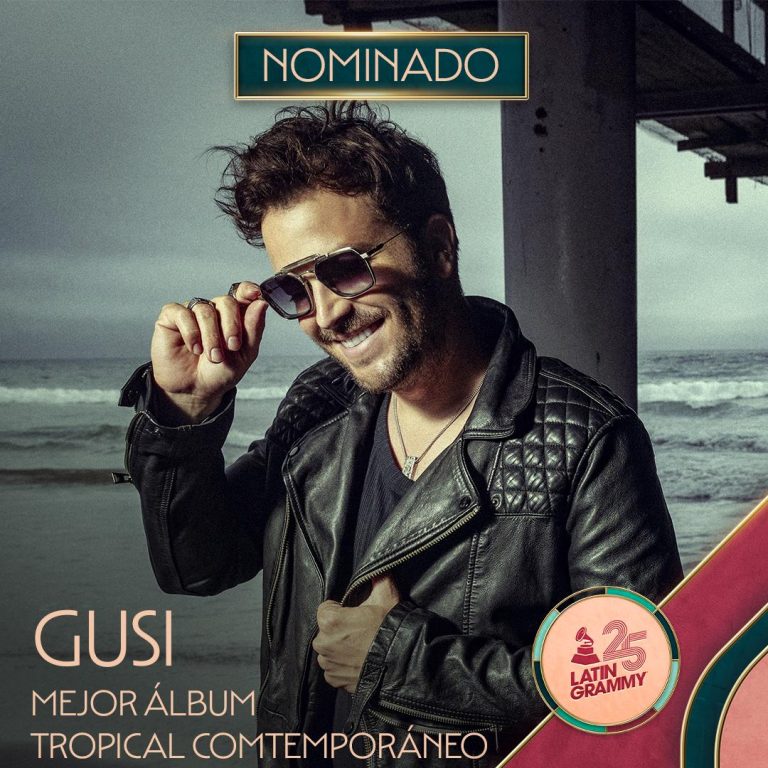 GUSI Recibe Nominación al Latin GRAMMY® 2024 por Mejor Álbum Tropical Contemporáneo con «Monte Adentro»