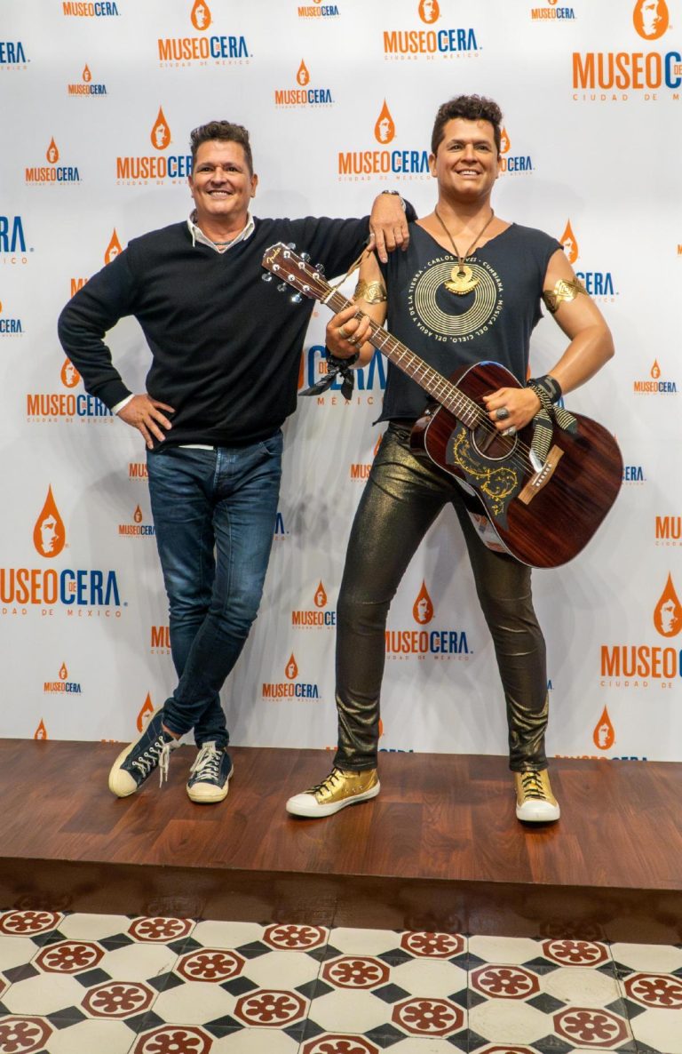 Carlos Vives fue Inmortalizado con una Figura en el Museo de Cera de la Ciudad de México