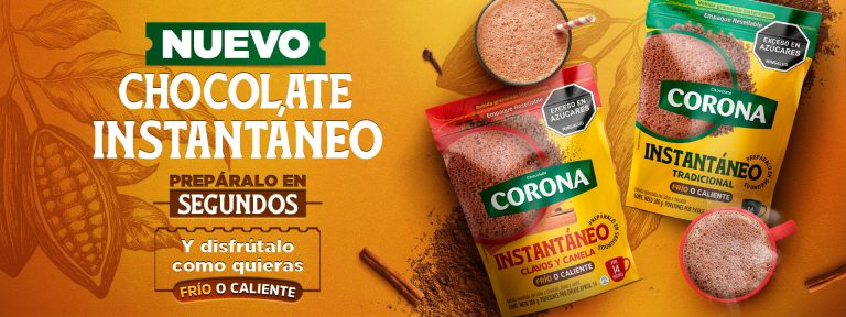 Chocolate Corona Revoluciona la Tradición en Colombia con su Nueva Versión Instantánea