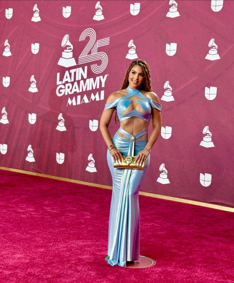 Sarodj Impresiona con sus Fascinantes Looks Para Los Latin Grammy