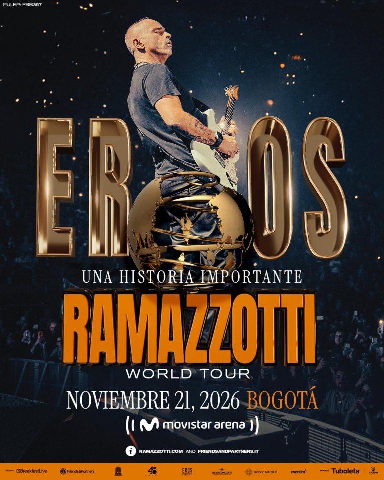 Eros Ramazzotti en Bogotá