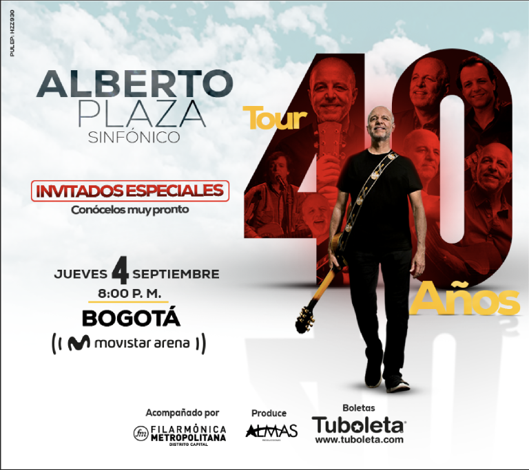 Alberto Plaza Celebra 40 Años de Música con un Tour Especial