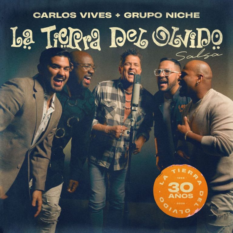 ¡En una Unión Histórica! Carlos Vives y Grupo Niche Estrenan la Versión Salsa de “La Tierra del Olvido”