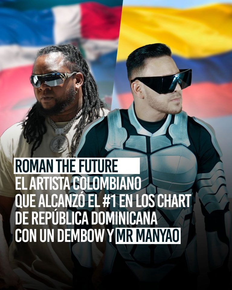 Roman The Future un Paisa que Hace Historia en República Dominicana: “Muéveme To” Junto a Mr Manyao Alcanza el Top 1 en Spotify y Rompe los Charts del Dembow