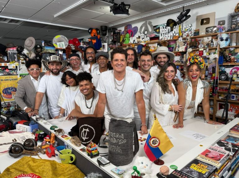 Carlos Vives y La Provincia Celebran los 30 Años de La Tierra del Olvido en “El Tiny” de NPR Music