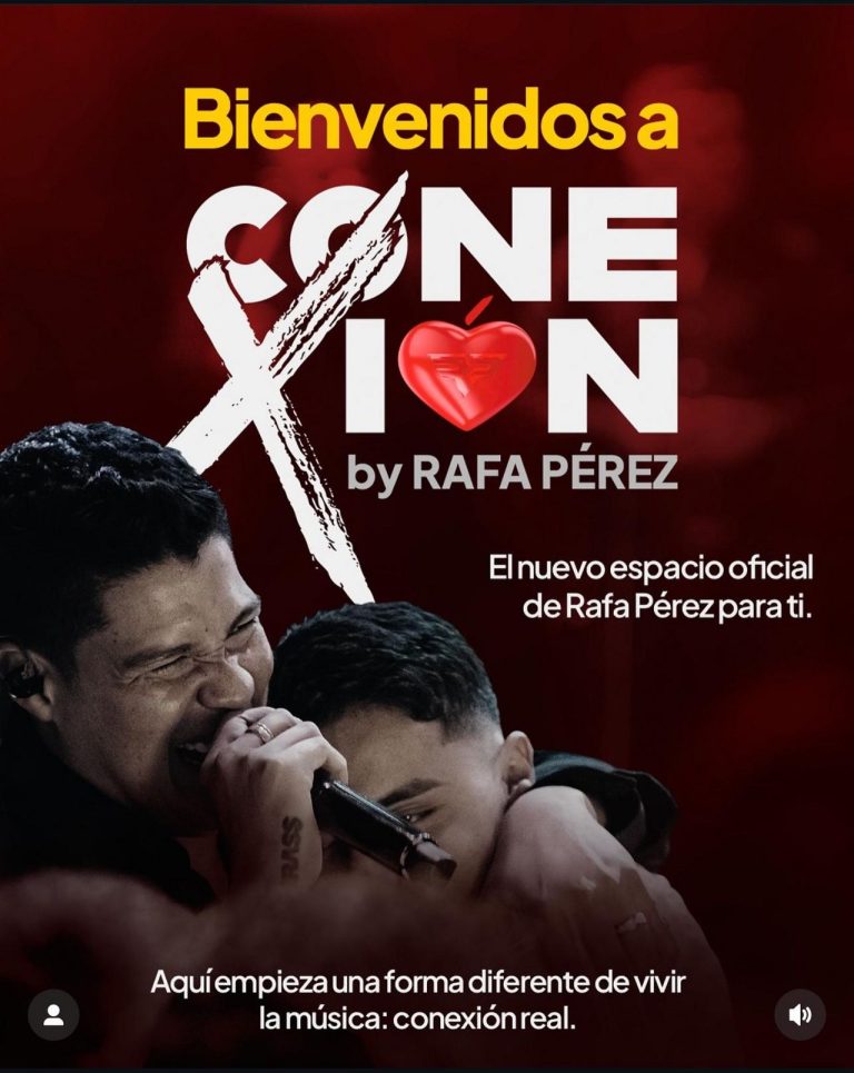 Rafa Pérez Lanza «Conexión», su Plataforma Exclusiva Para Fans