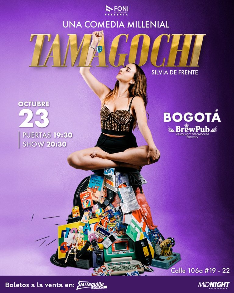 Silvia de Frente Llega a Colombia (su País Natal) con su Show Tamagochi, una Comedia Millennial