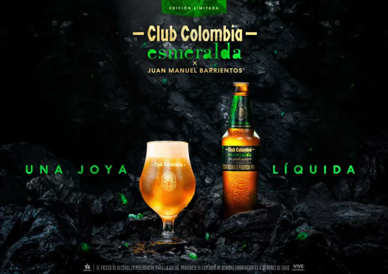 Bavaria y Juan Manuel Barrientos Presentan Club Colombia Esmeralda, la Primera Cerveza de Autor de su Portafolio