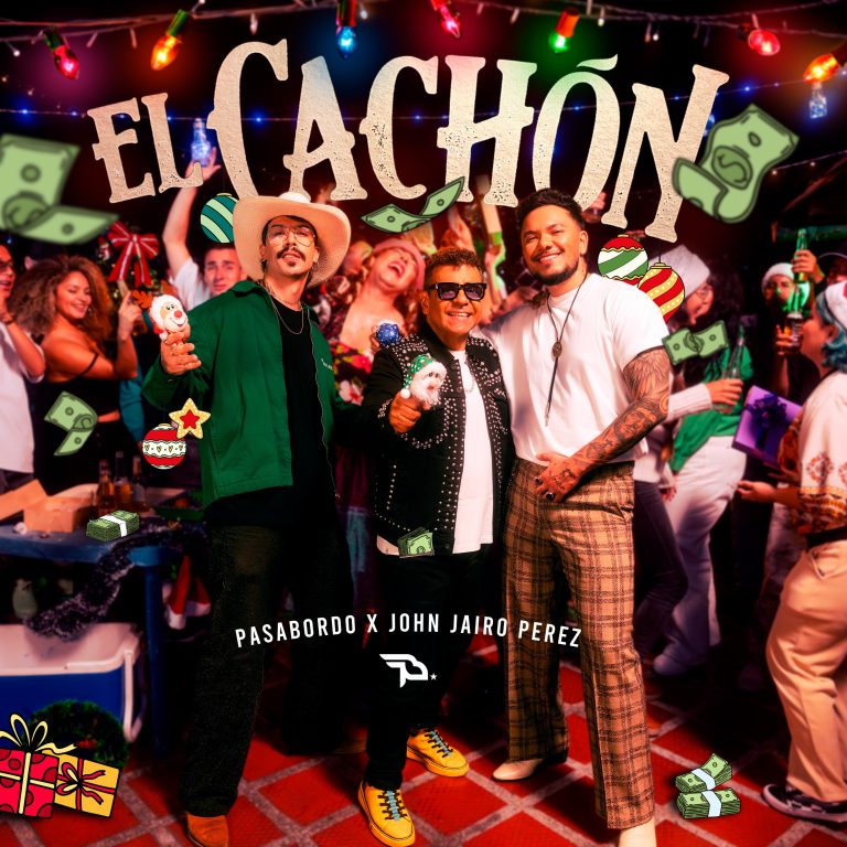 Pasabordo Despide el Año con ‘El Cachón’, una Canción Parrandera que Hacen Junto a Jhon Jairo Pérez