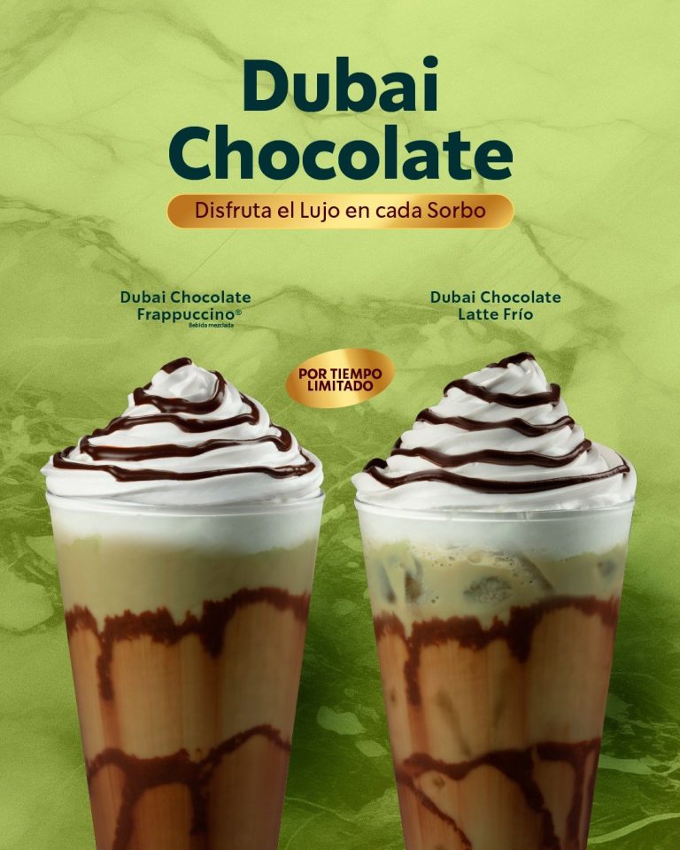 Starbucks Ofrece una Experiencia de Lujo con el Nuevo Dubái Chocolate