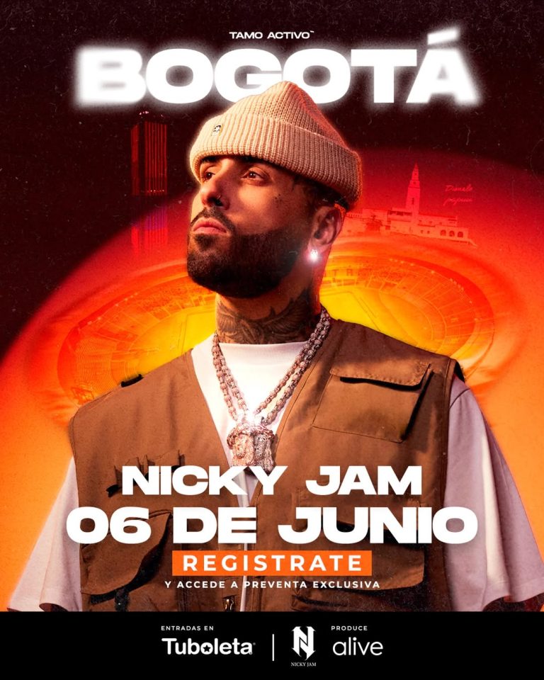Nicky Jam en Bogotá