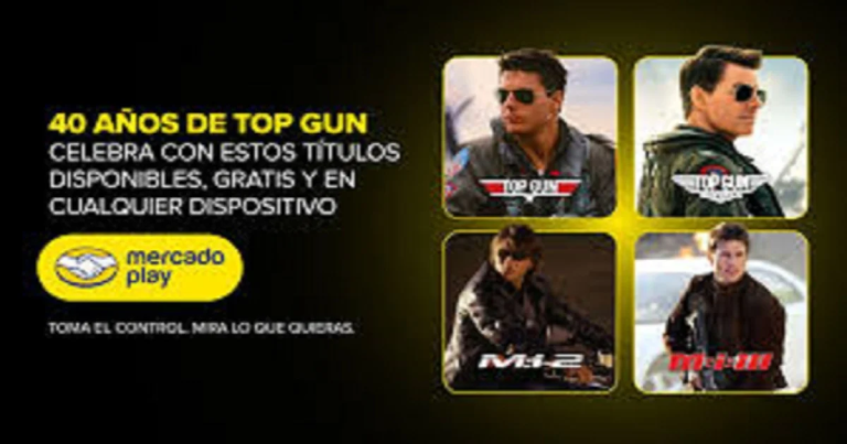 Top Gun Cumple 40 Años y Mercado Play lo Celebra con Nuevos Títulos de Acción